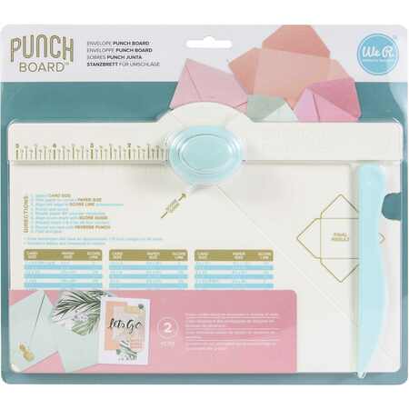 WE R MEMORY KEEPERS ENVELOPE PUNCH BOARD 71277